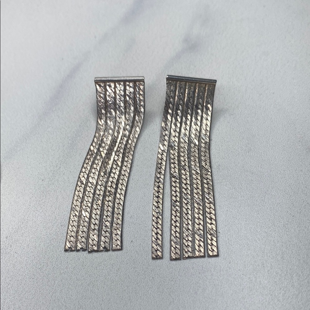 Sterling Silver Dangle Earrings‎ 925